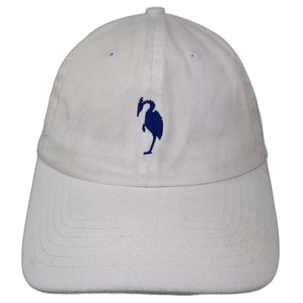 U.S. Kids Golf Baseball Cap White Blue OS Embroidered Bird Logo Strapback Hat